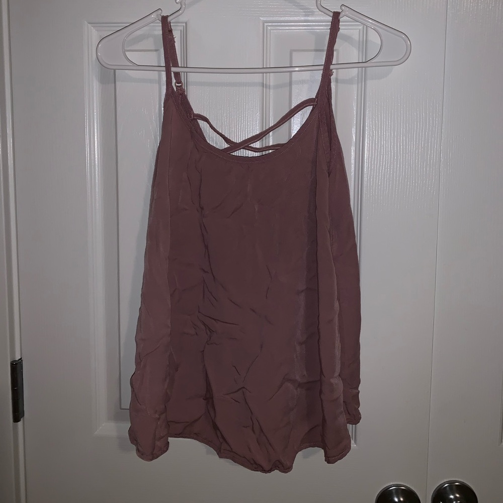 Pink tank top